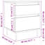Milay 40cm W Manufactured Wood Bedside Table-1163873927
