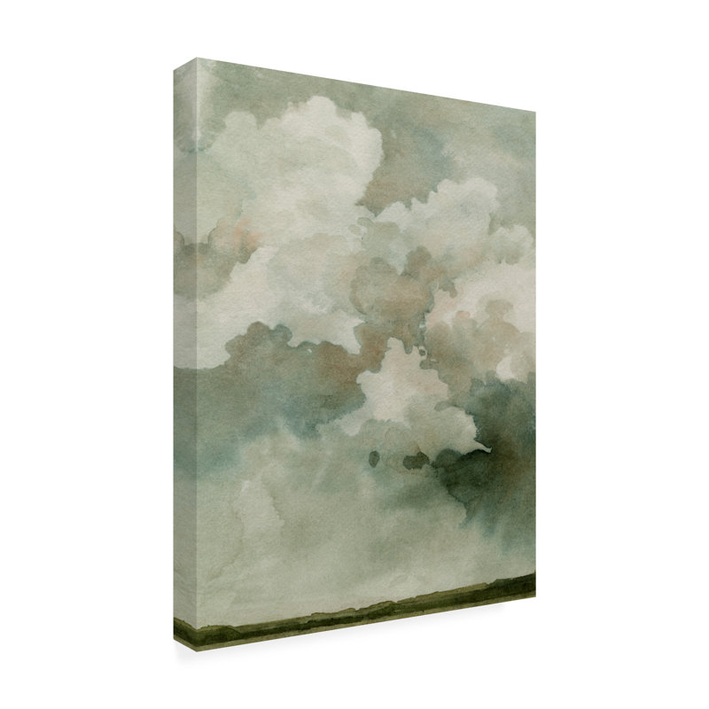 «Coming Rain I» par Emma Caroline - reproduction sur toile non encadrée