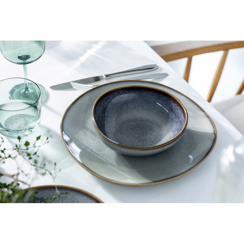 Villeroy & Boch Lave Glace Rice Bowl, Turquoise