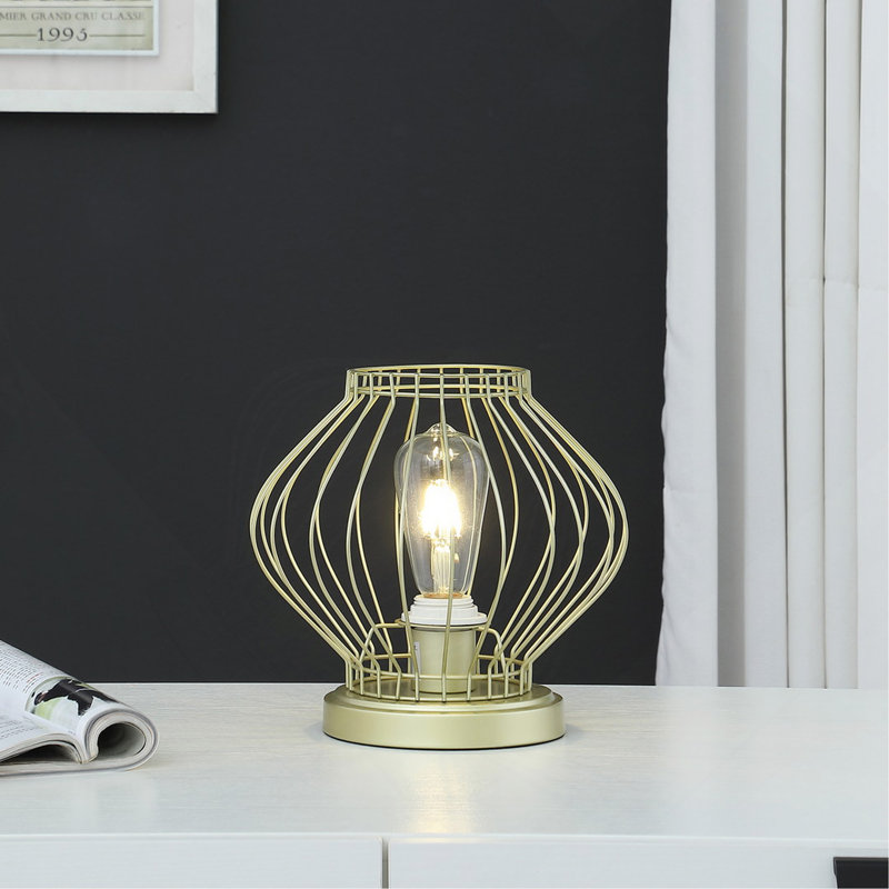Lampe de table en métal 9,5 po