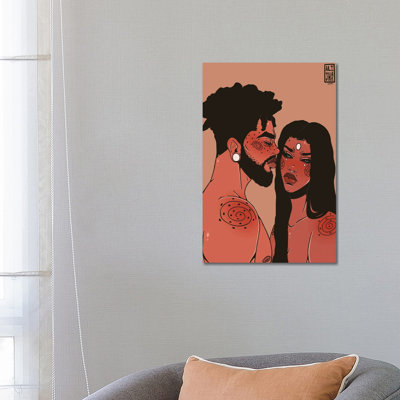 Critical by Alijhae West - Wrapped Canvas Print