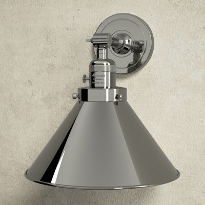 Dillon Single Light Dimmable Armed Sconce