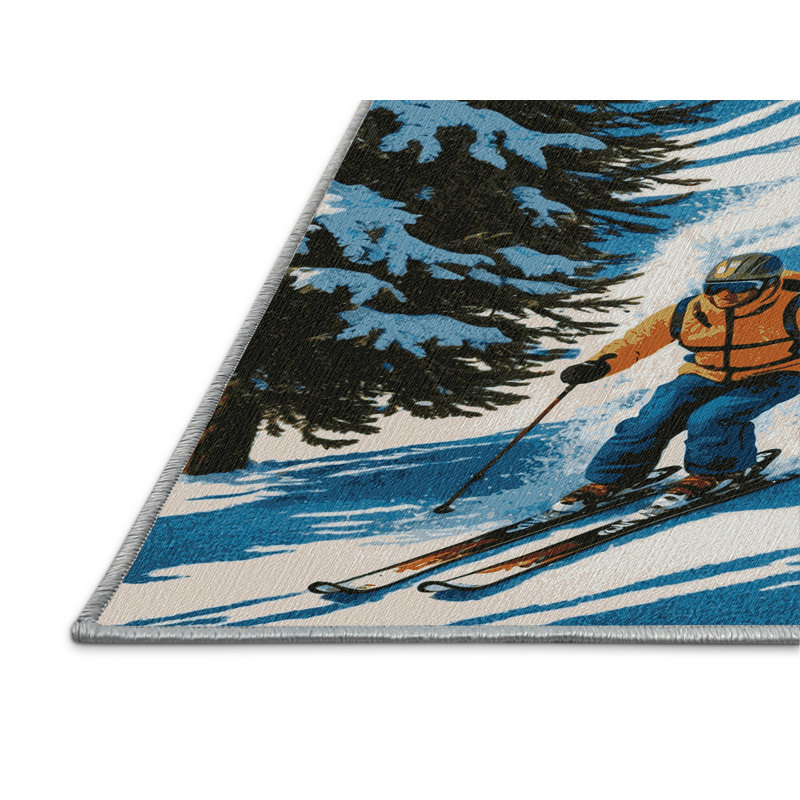  Tapis de sport lavable, Rond 6 pi