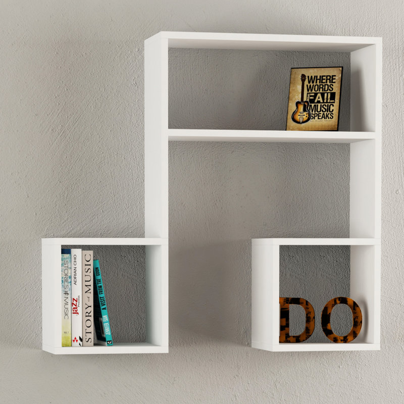 Tablette murale Musgrave, Blanc