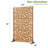 Rowan Brown Metal Privacy Screen