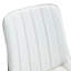 Chaise de salle à manger à coussins de siège allongés (4), cuir synthétique pour la longévité 4 avec épissure noire, maison moderne et polyvalente-954690311