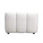 Chaise en lin blanc ivoire Manilla