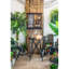 Iron Top Dining Set