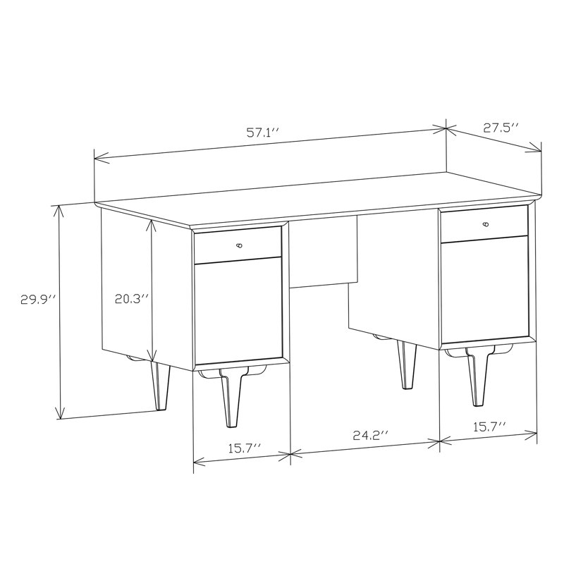 Amaury Computer Desk