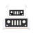 White Twin Size Car Bed With Wheels - Construction Of Pine Wood And For Bedroom Classic Car-Shaped Platform In-258398258-258400205