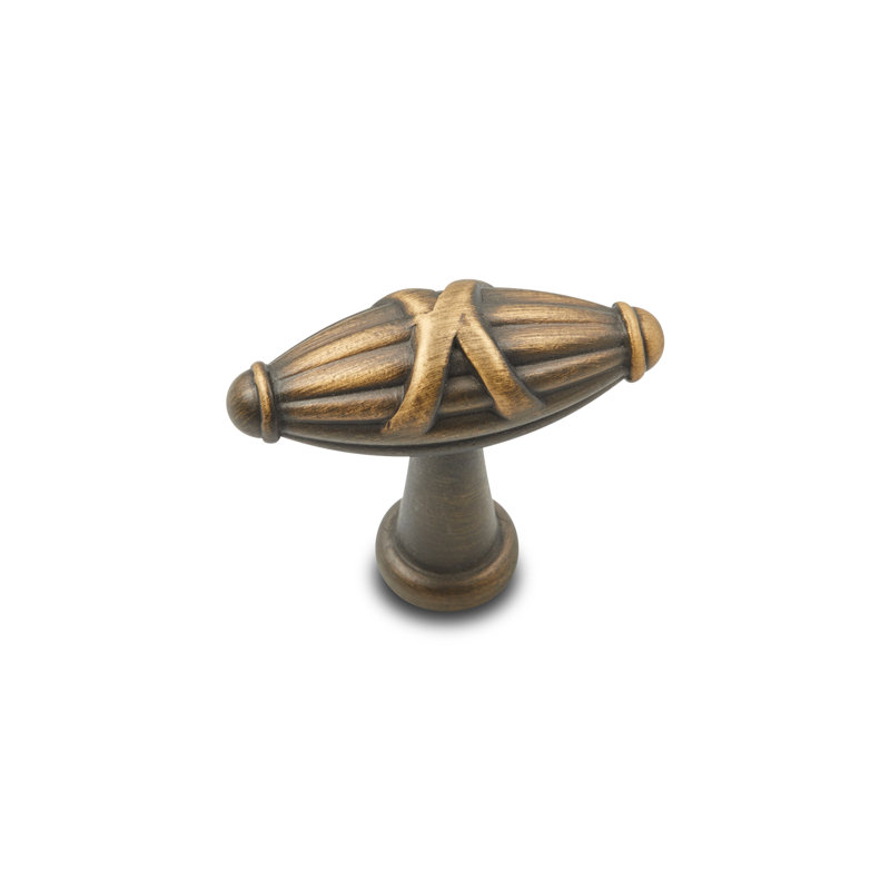 CK Series 1 11/16" Length Bar Knob, Small, Antique English