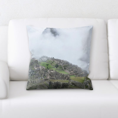 Microsuede Reversible Throw Pillow