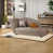Similicuir taupe clair