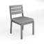 Chaises de salle à manger latérales empilables avec coussins Martha Stewart Bedford-109713889