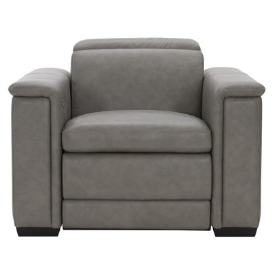 Lioni Genuine Leather Club Chair