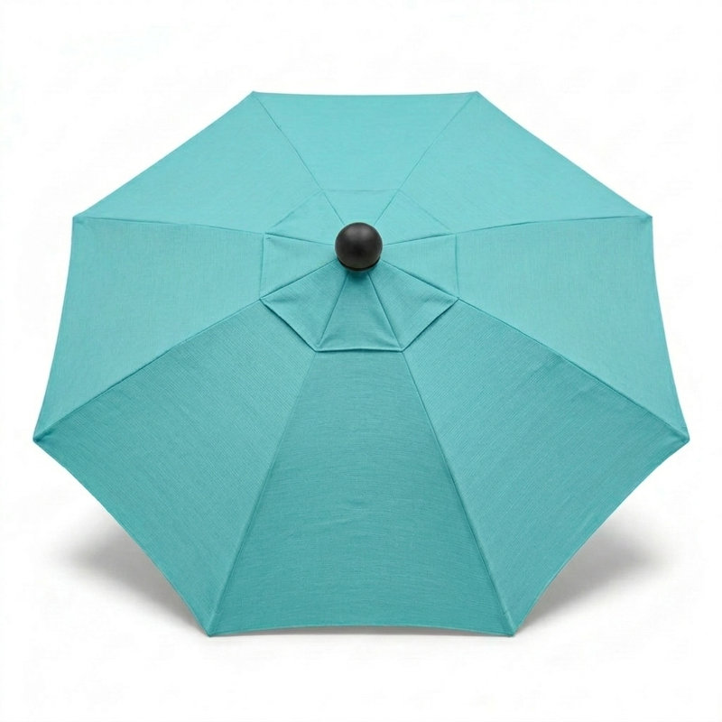 Housse de remplacement pour parasol de patio Mack, Bleu pacifique