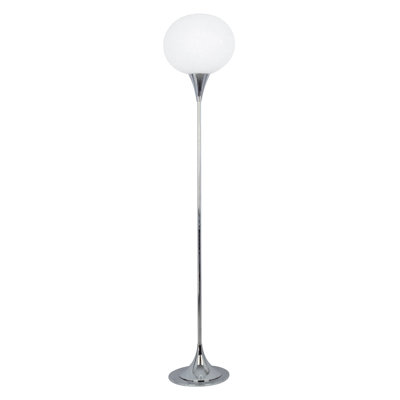 Jardins 163cm Chrome Traditional Floor Lamp