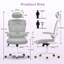 Motonobu Ergonomic Office Chair with Mesh Lumbar Support-631788499-631788500