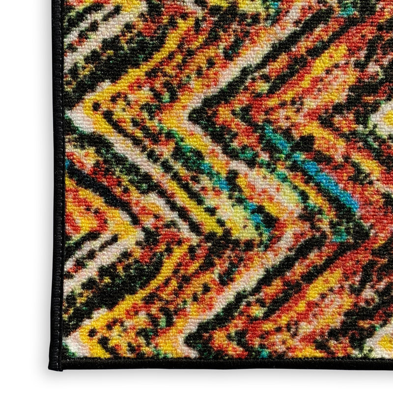 Tapis à chevrons, Tapis de couloir 2 pi 7 po x 7 pi