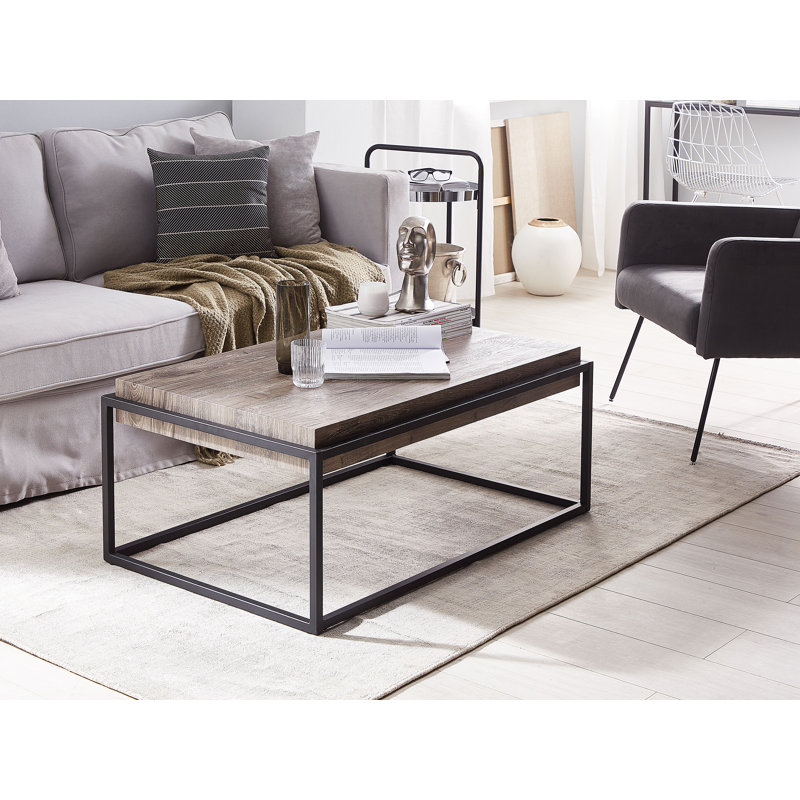 Abramson Frame Coffee Table, Light Wood