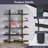 Erilyn 47.24" W  5 -Shelf  Industrial Bookshelf Bookcase-710171121
