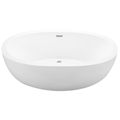Olivia 1 66" Freestanding Air Bathtub - Matte