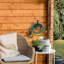 Iron Garden Cast Hose Reel Holder
