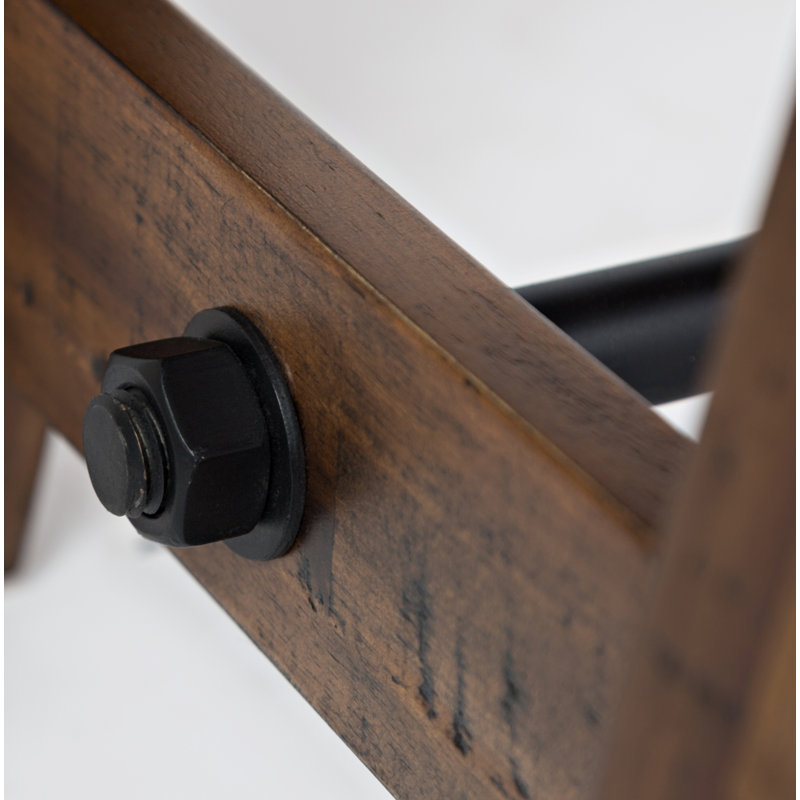 Andreas 50'' Solid Wood Top Console Table