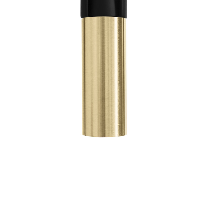 ZLINE Autograph Sierra Pull Down Spring Handle Kitchen Faucet, Matte Black;Champagne Bronze