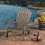 Chaise Adirondack pliable en bois d'acacia pour patio-1836796435