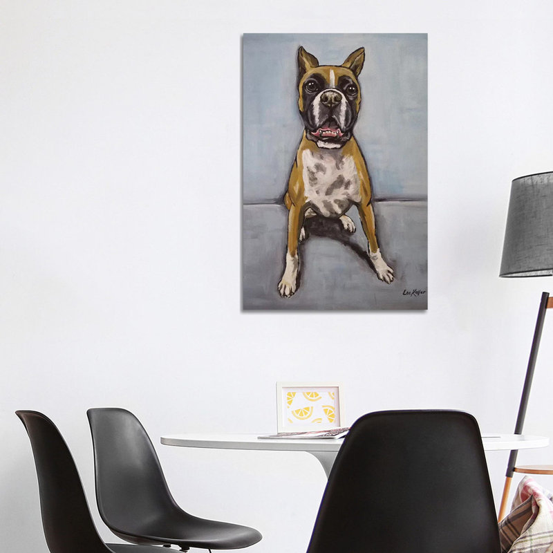 Boxer - Wrapped Canvas Print, 101.6 cm H x 66.04 cm W x 3.175 cm D