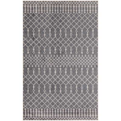 Tapis bohémien lavable à la machine Dakota Fields Burrillville