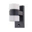 Severine 2 - Bulb Integrated LED Frosted Glass Outdoor Armed Sconce-26823797