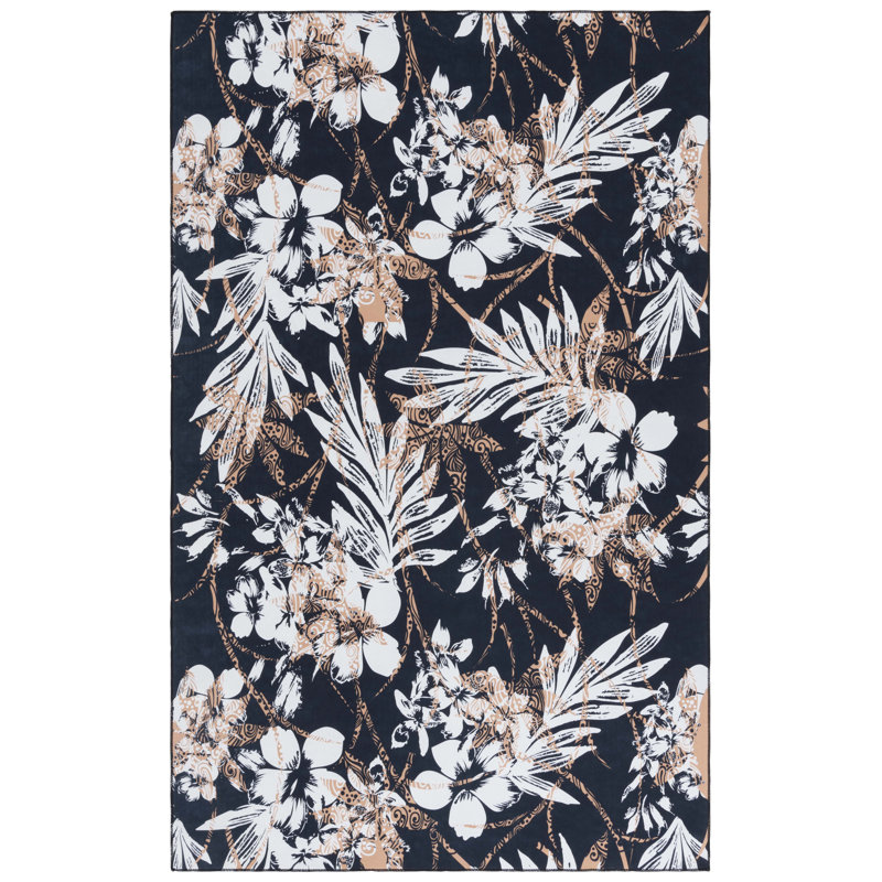 Tapis noir / brun Amalea 825, Rectangle 4 pi x 6 pi