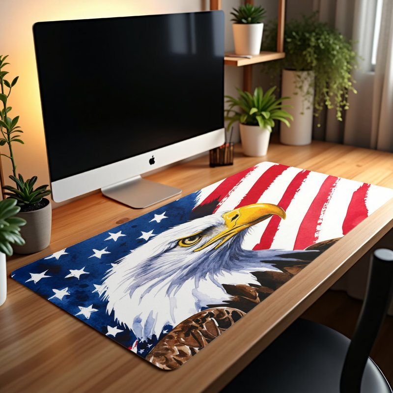 Polyester Desk Pad, 31.5x15.5