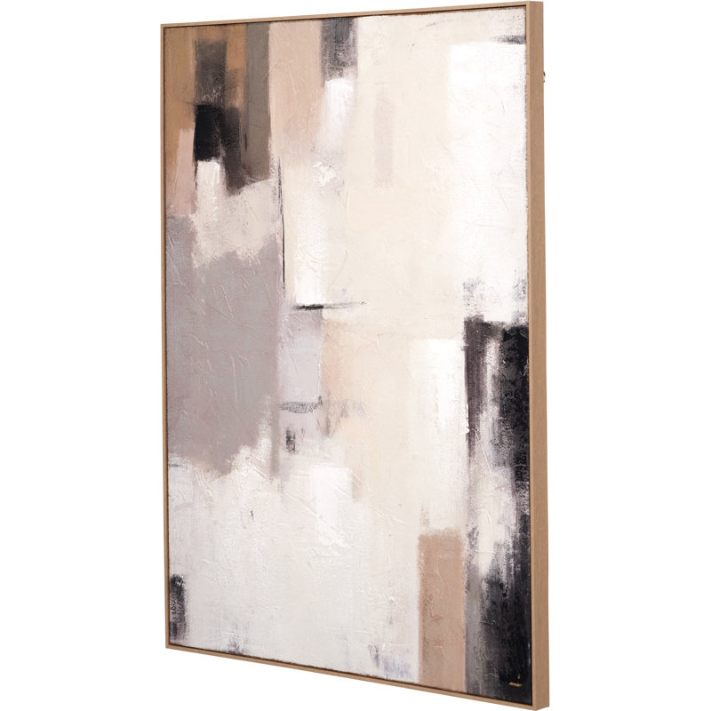 Floater Frame Painting on Canvas
