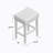 Lorraine Upholstered Counter Stool with Solid Wood Frame-1075163925