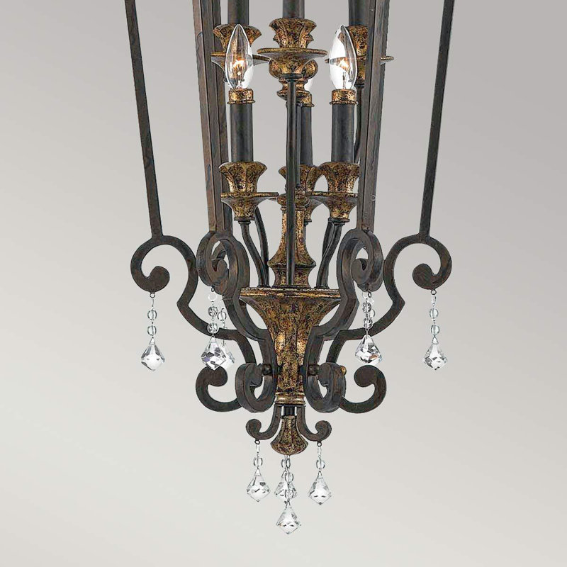 Banville 6 - Light Candle Style Chandelier