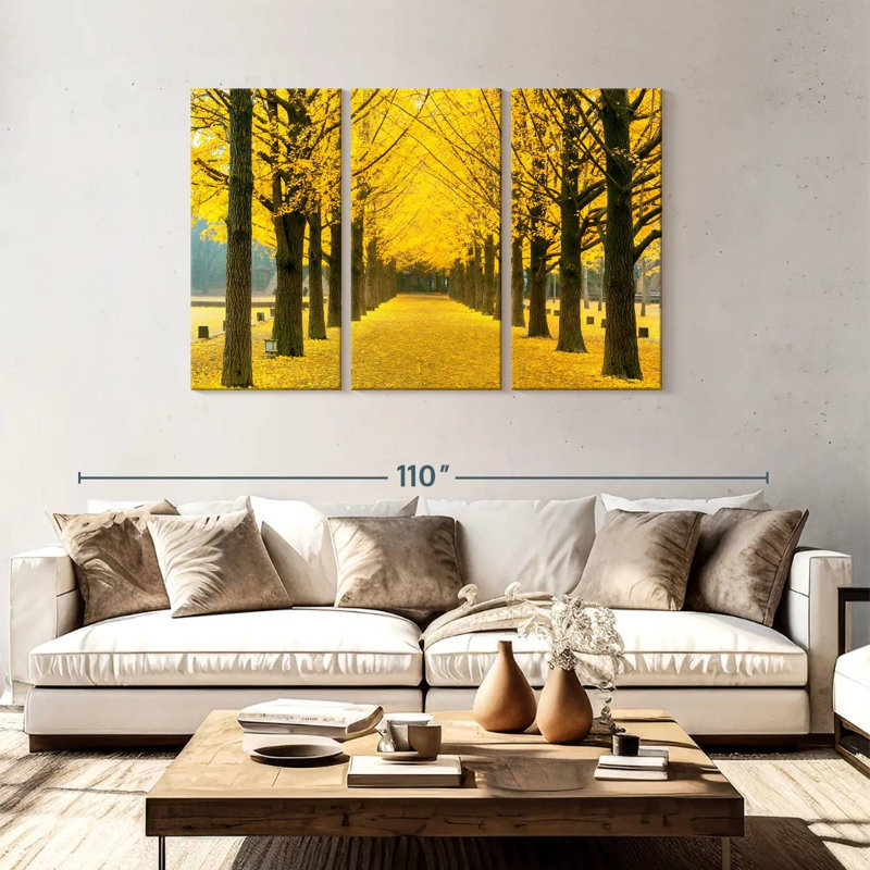 Arbres Harnek Ginkgo, H 48 po x l 74 po