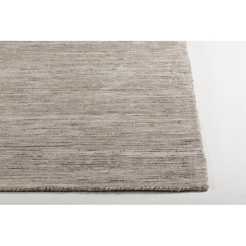 Tapis zone beige fait main dhurrie Adilynn, Rectangle 9 pi x 13 pi