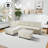 Faux Leather Ottoman-97791698