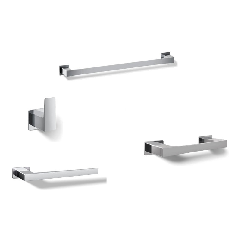 Ensemble de salle de bain Honesty, Chrome poli
