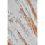 Tapis gris doux à motif abstrait rouille et lavable à la machine-1147451622
