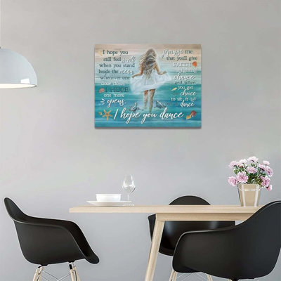 1 Piece Wrapped Canvas Wall Art