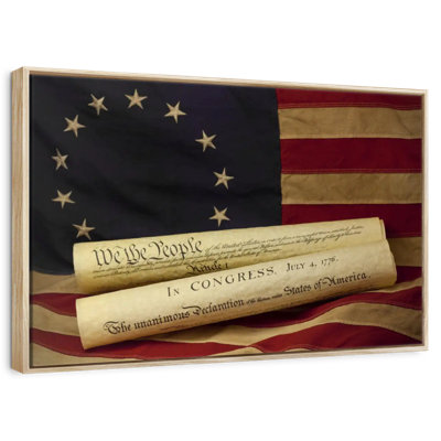 Declaration Of Independence Scroll