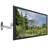 Mount-It Full Motion Height Adjustable TV Wall Mount Bracket with Black Gas Spring Articulating Arm