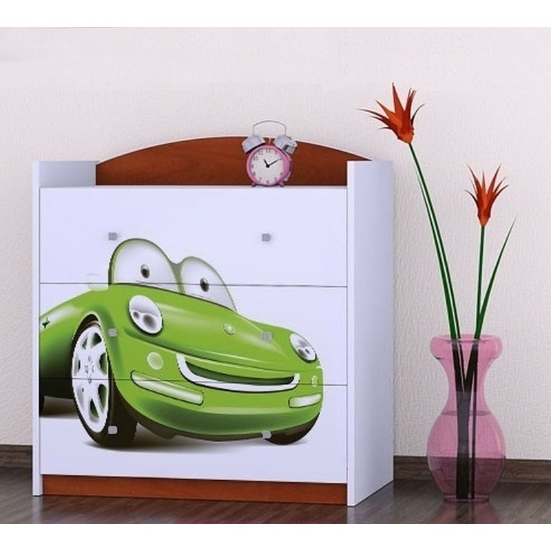 Nickols 3 Drawer Chest, Brown