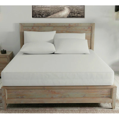 Housse de protection pour matelas à fermeture à glissière hypoallergénique et imperméable