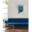 Blue Lines 4 Print by Robert Robinson