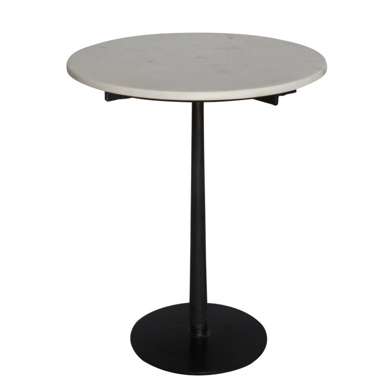 Styx End Table, White